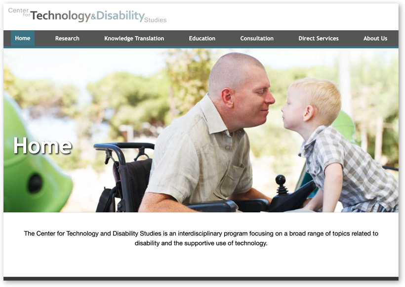 The Center for Technology and Disability Studies