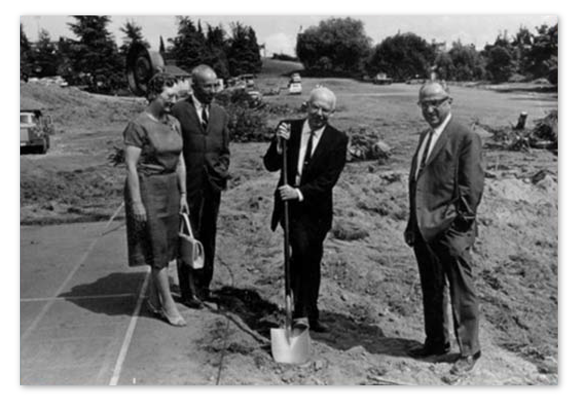 Photo of the IHDD Groundbreaking Ceremony in 1967