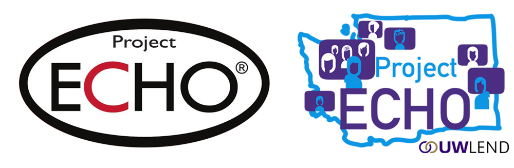 Image of the Project ECHO and Project ECHO at UW LEND logo.