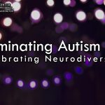 Image: Illuminating Autism - Celebrating Neurodiversity graphic for the UW Autism Center's 8th Annual Auction.