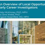 Image: Cover of 'An Overview of Local Opportunities for Early Career Investigators' PDF about funding opportunities.