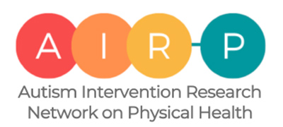 Image: Autism Intervention Research Network on Physical Health - AIR-P logo