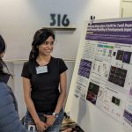 Photo: Poster Presenter at the IHDD Research Day