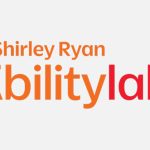 Image: Shirley Ryan AbilityLab logo with red and orange text.