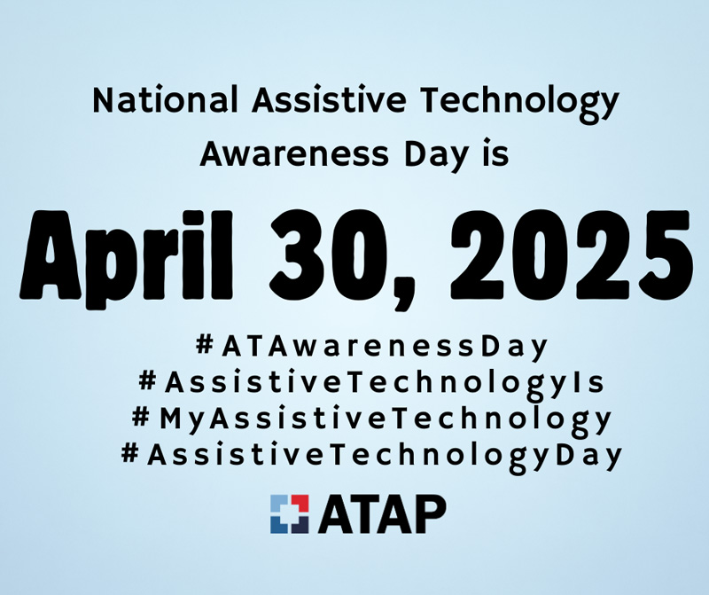 Image: National Assistive Technology Awareness Day