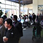 Photo: Lobby area during the 2024 King County Developmental Disabilities Resource Fair.