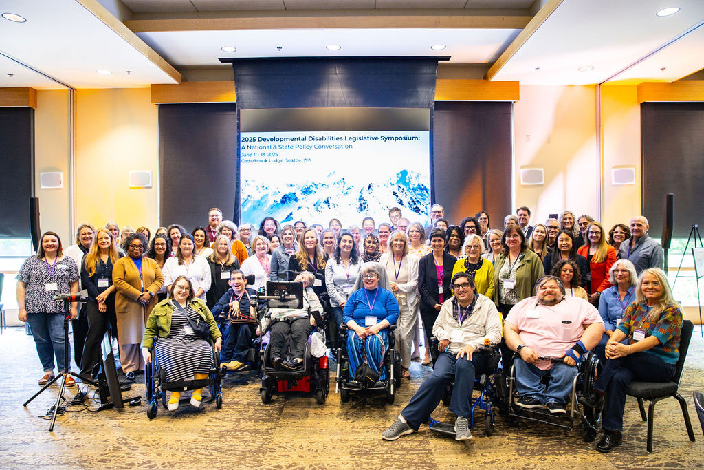 Group photo from The ARC Developmental Disability symposium.