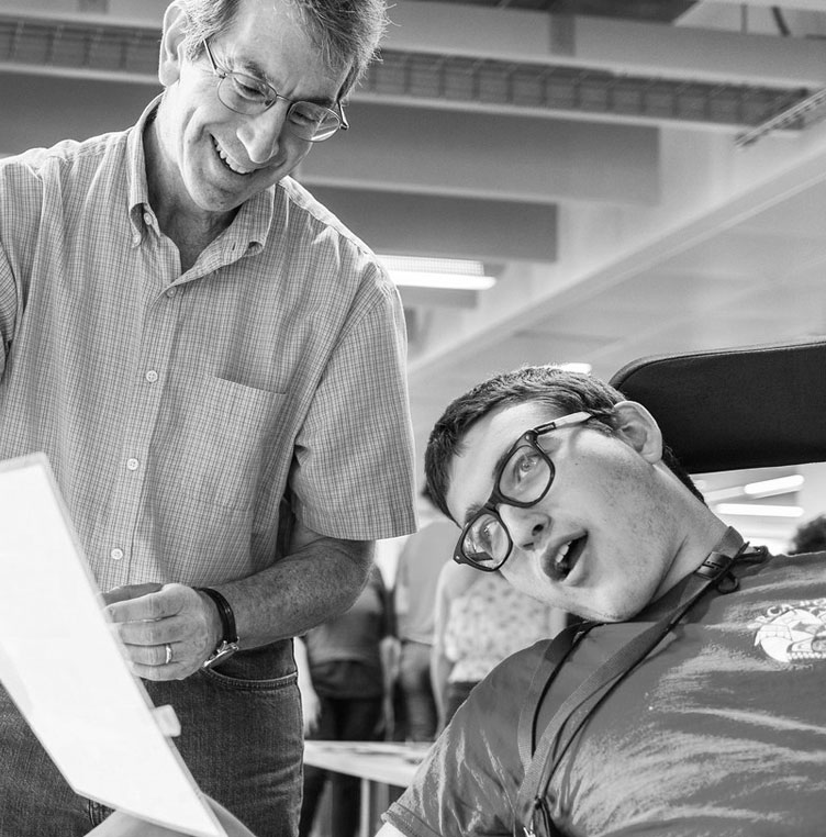 UW Employment Program employer and participant.