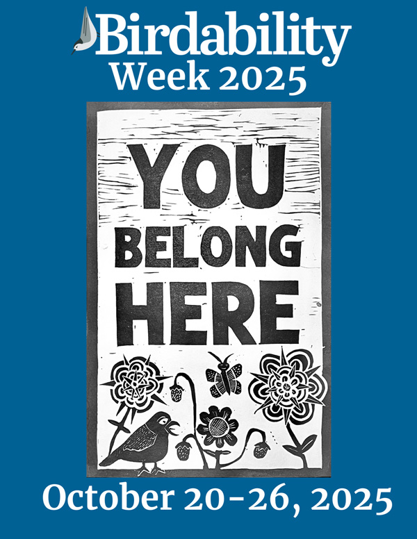 You Belong Here - Birdability Week Flyer