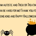 AAC Autism Halloween Cards