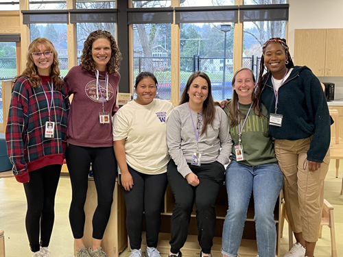 Experimental Education Unit students pose for photo.