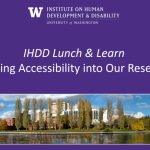 2025 IHDD Lunch and Learn