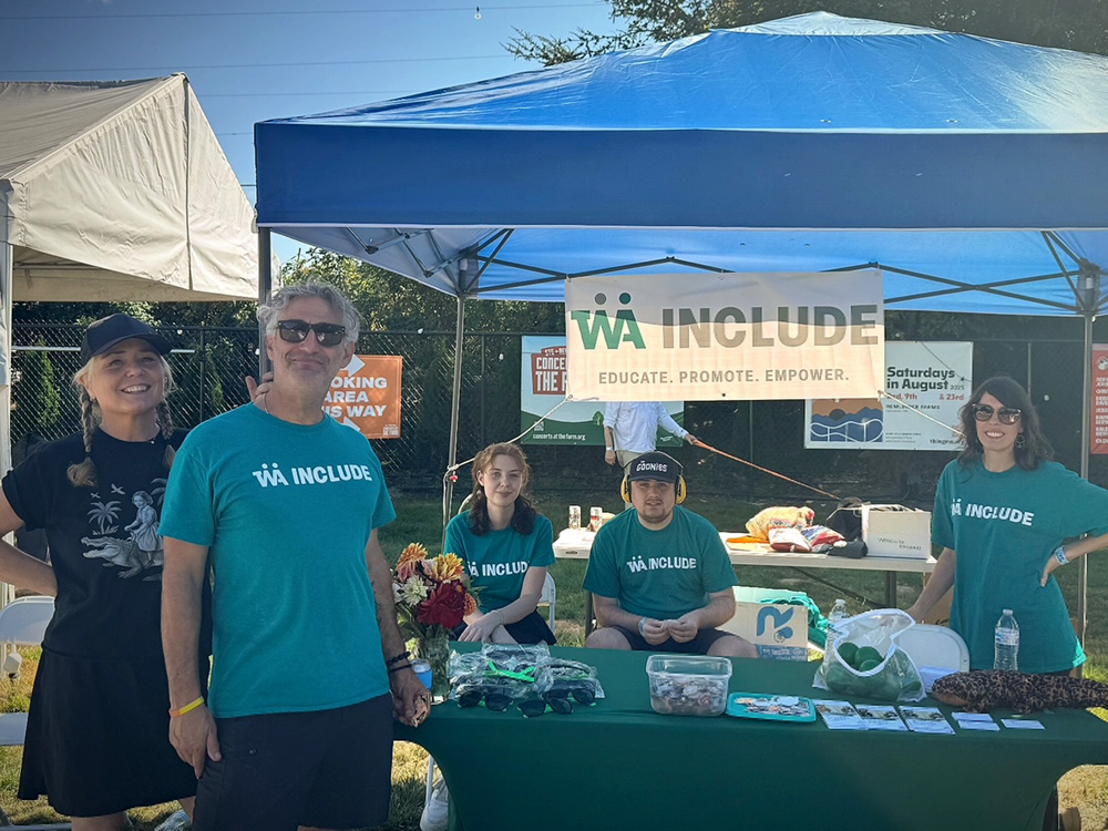 Katrina Davis, Jim Mancini, Jace and Arthur Davis, and Pam Phillips.