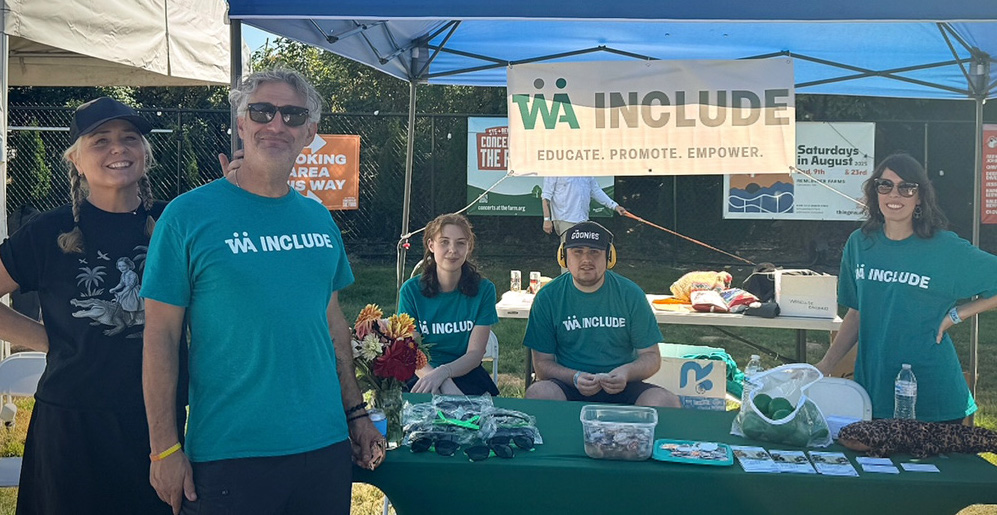 Katrina Davis, Jim Mancini, Jace and Arthur Davis, and Pam Phillips.