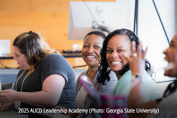 Leaders participating in the 2025 AUCD Leadership Academy