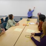 UW LEND trainees in a training session.