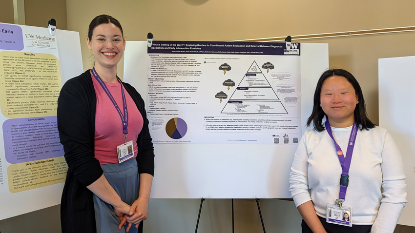 Jackie Yust and Bella Li presenting at IHDD Networking Day.
