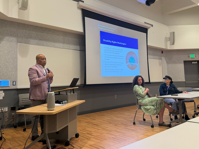 Wllace Tablit of DRW presenting at IHDD Networking Day.