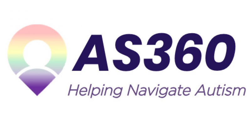 Image: Logo for AS360 Helping Navigate Autism.